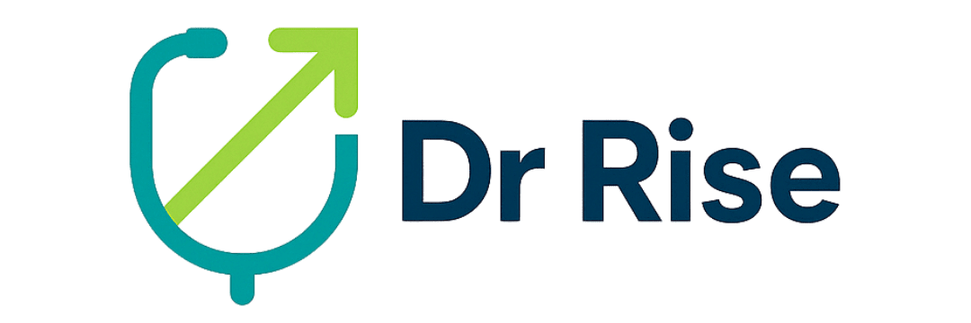 Dr Rise Logo - Best Digital Marketing Agency for Doctors Canva version