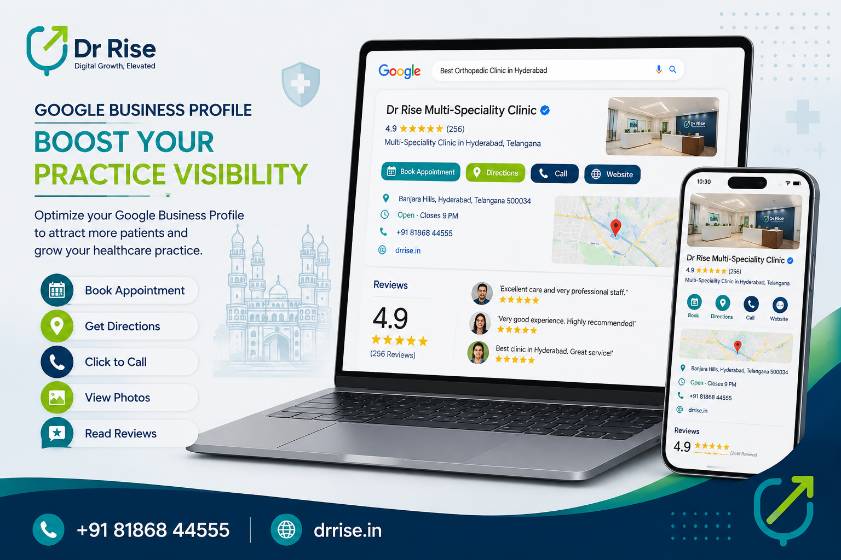 What is Healthcare SEO- for drrise- google business profile