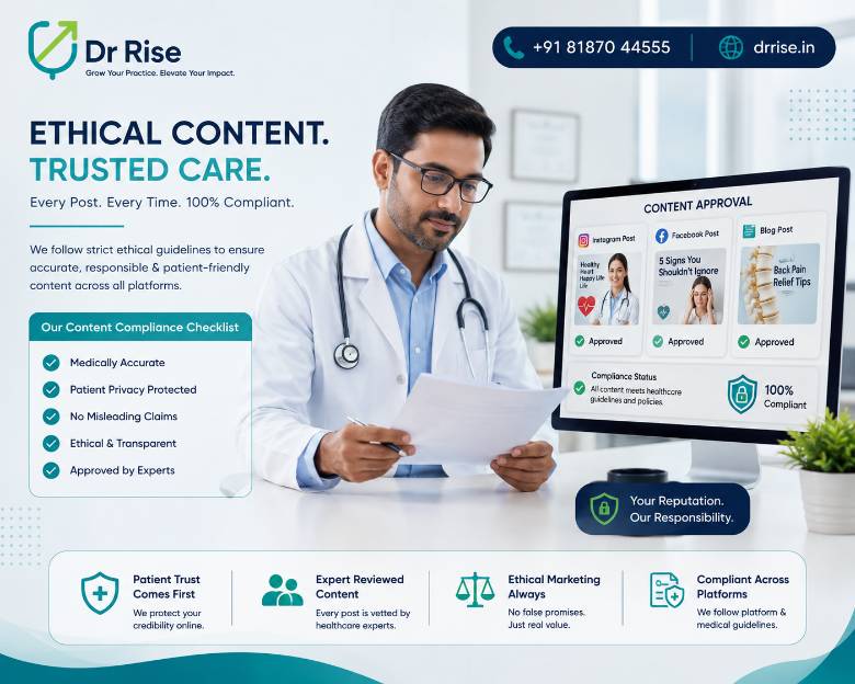 Social Media Marketing for Clinics in Hyderabad- for drrise-Ethical Healthcare