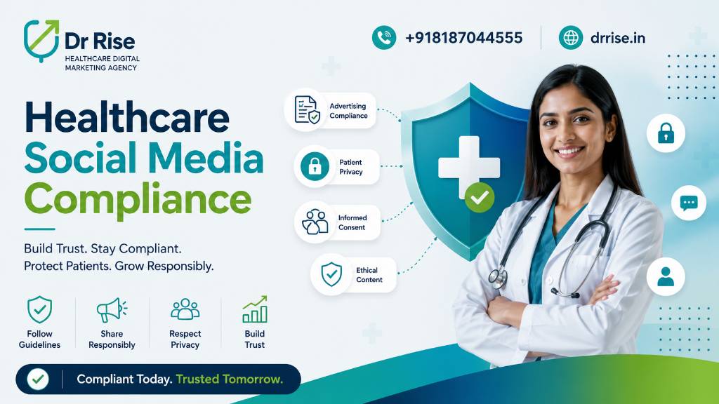Social Media Marketing for Clinics in Hyderabad- for drrise- compliance guide